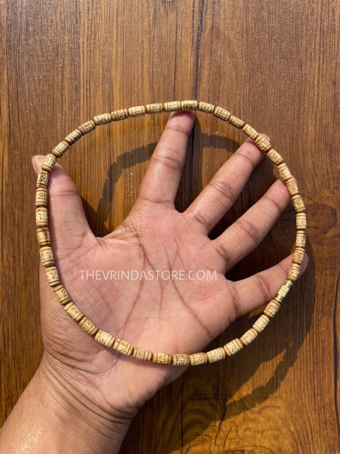 1 Round Radha Name Original Tulsi Mala